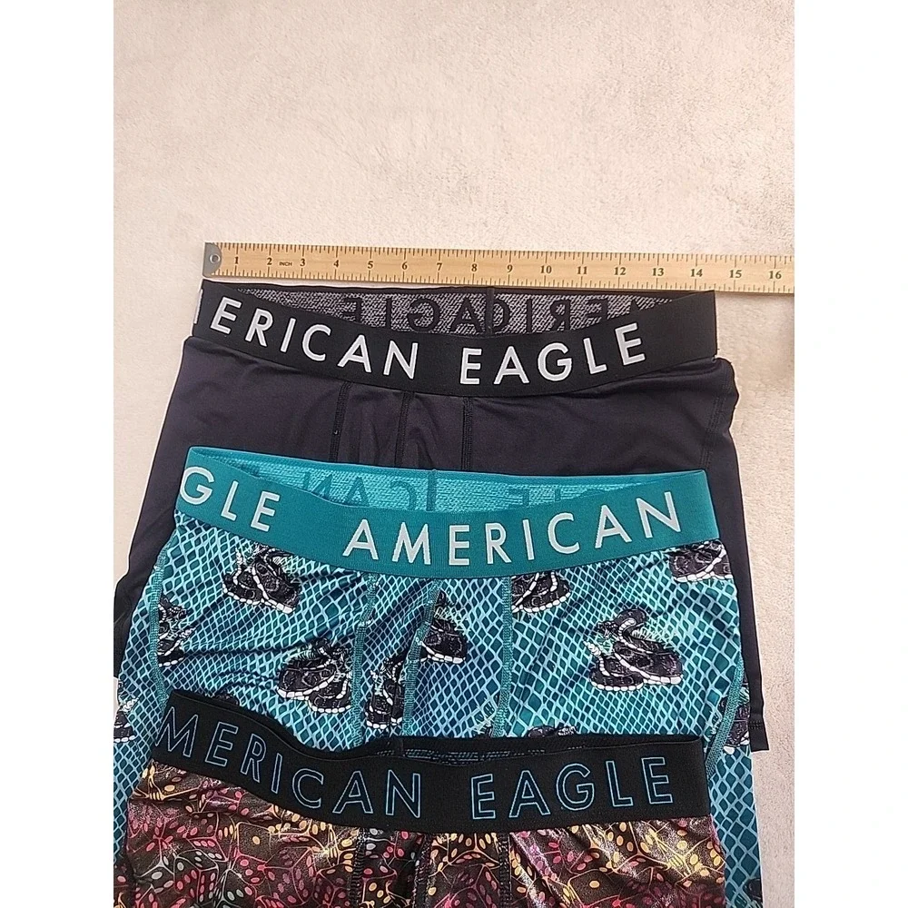 Men's  FLEX  Boxers Briefs  Lot 3 American Eagle 32-34 Medium